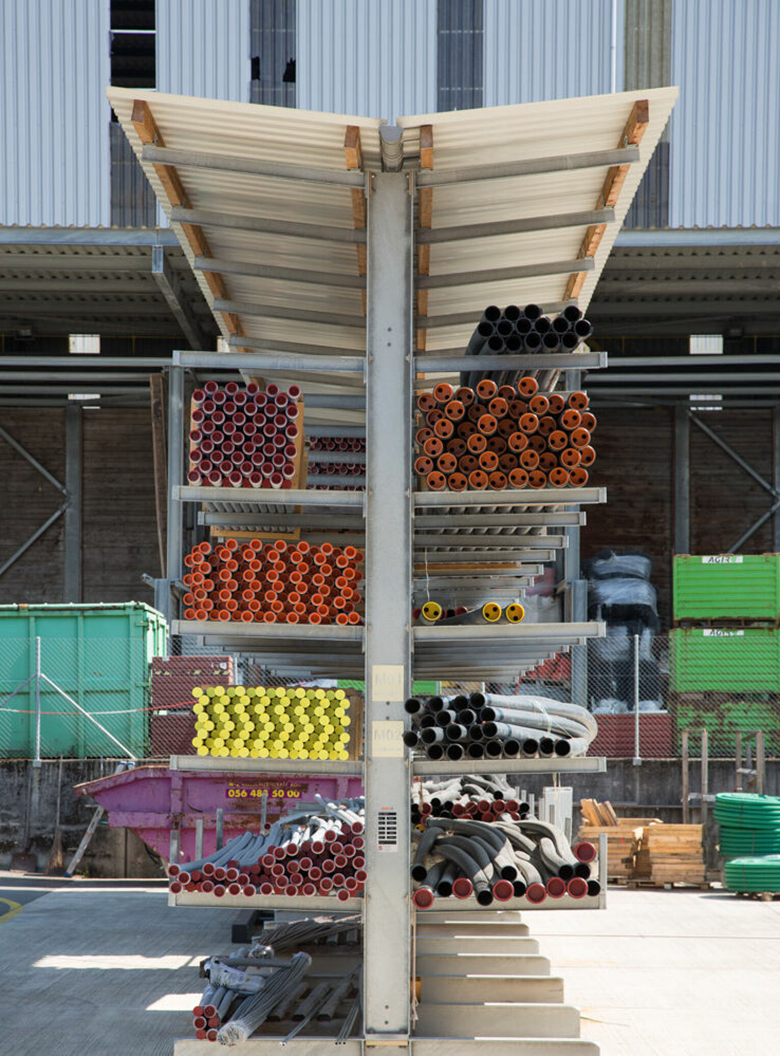 [Translate "Portugal"] Cantilever racking building material