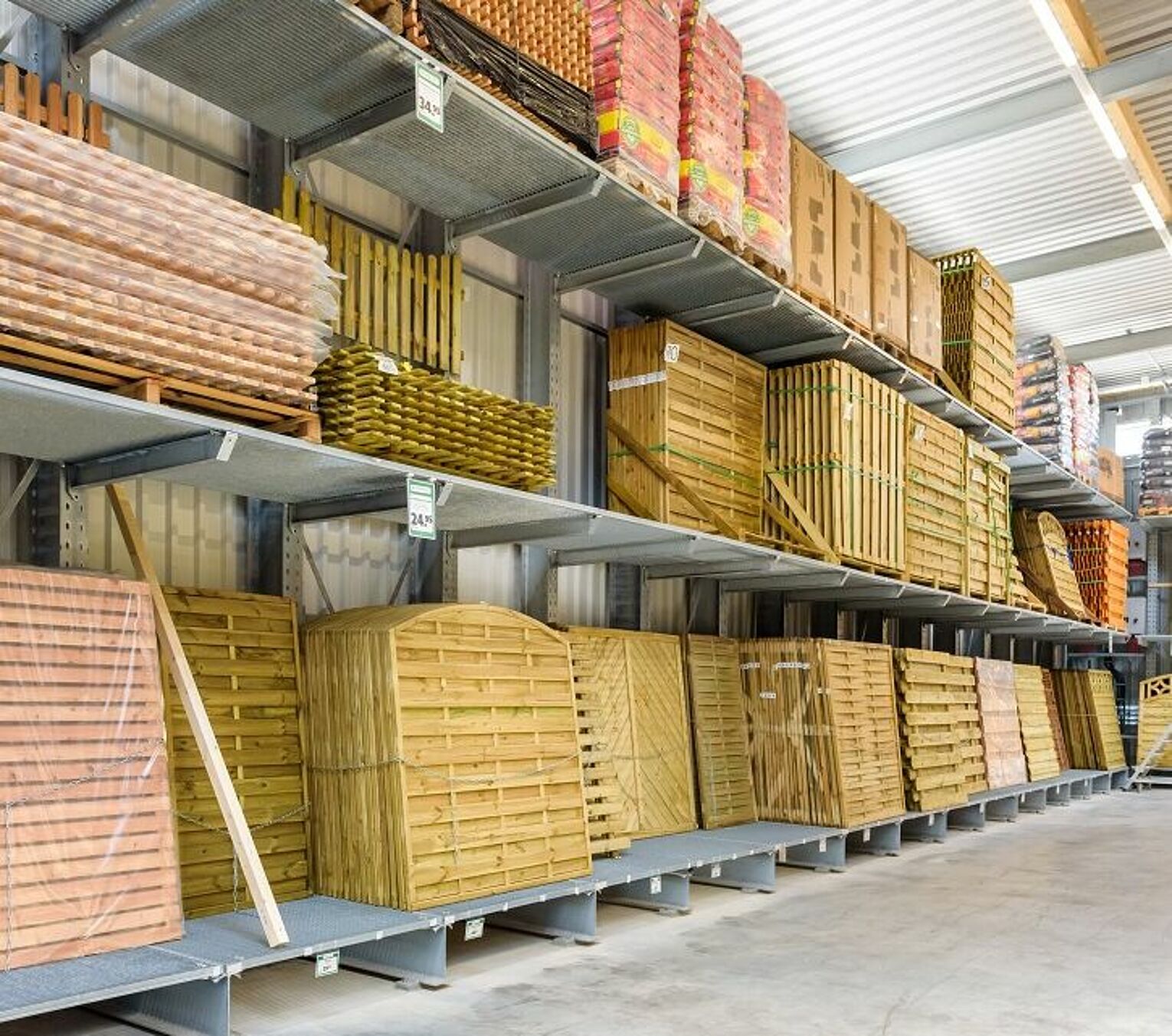 [Translate "Portugal"] Cantilever racking building material